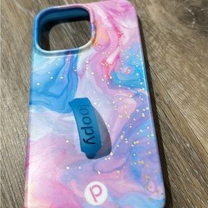 Loopy iPhone 14pro max cotton candy swirl
